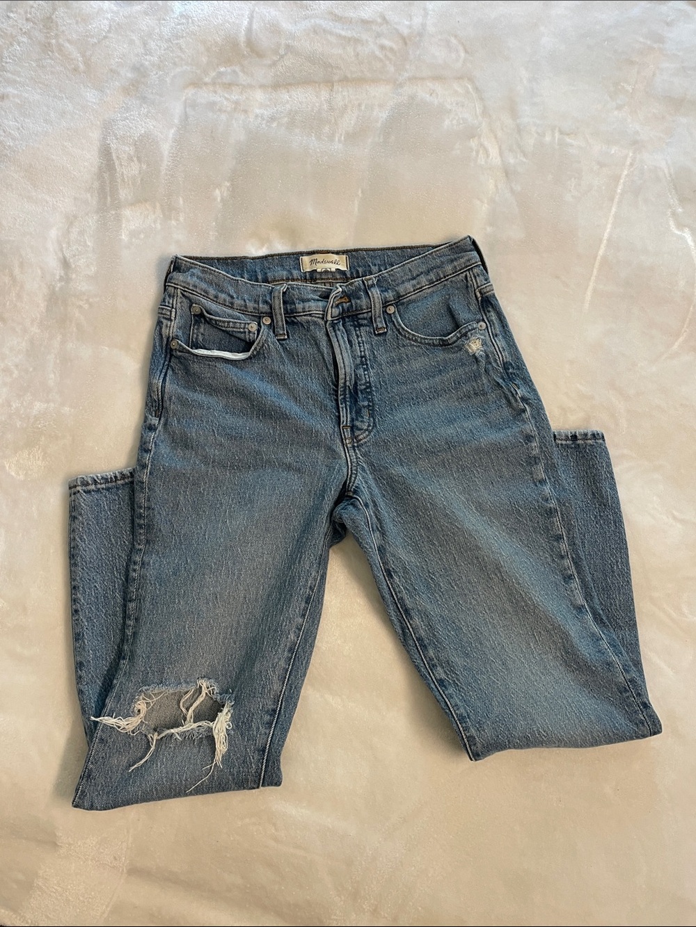 Madewell Mid Rise Denim Perfect Vintage Jean - Picture 2 of 8